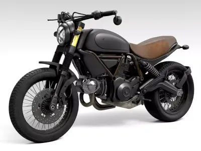 Ducati Cafe Racer 3D model