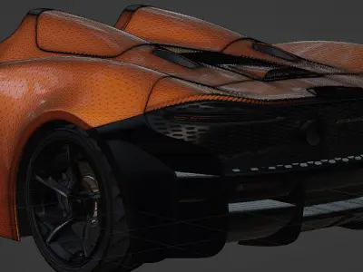 McLaren Elva 3D model