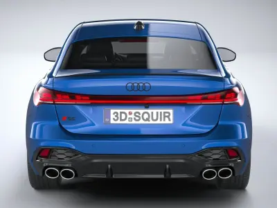 Audi S5 Sedan 2025 3D model