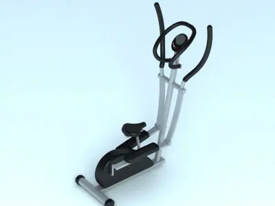 Fitness Bike 3D model