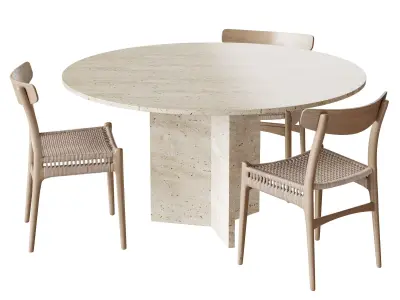 Dining table GRIFFITH 3D model