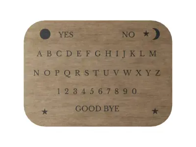 Original Ouija Board Low-poly 3D model