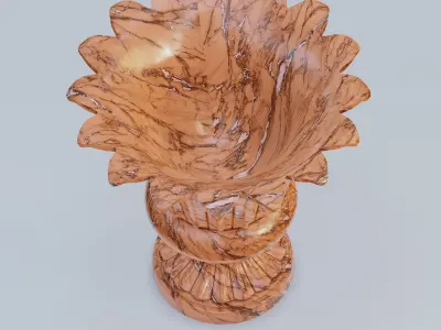 Garden urn planter14 3D model