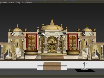 Indian Stage 3D model