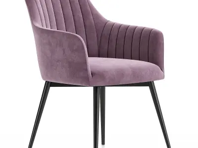 Armchair Lexi  Low-poly 3D model