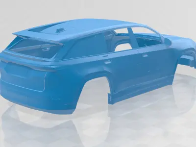 Jeep Wagoneer S 2024 - Body Car STL Model 3D print model