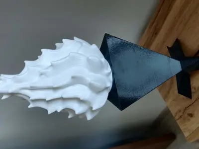 FLAME LAMP 3D print model