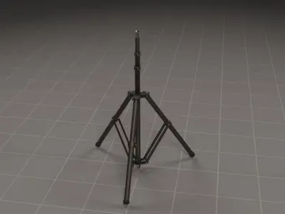 Studio Light Stand 3D model