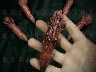 Sukuna Finger  Version 1 High Quality - Jujutsu Kaisen 3D print model