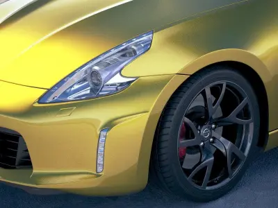 Nissan 370Z Convertible 2017 3D model