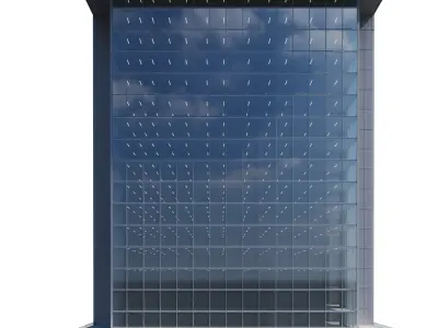 Concept 3D Modern Architectural Building Models  hospital 01 3D model