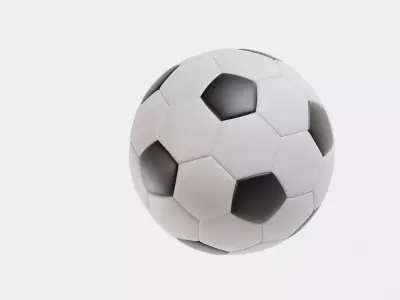 Soccer Ball Football Low-poly 3D model
