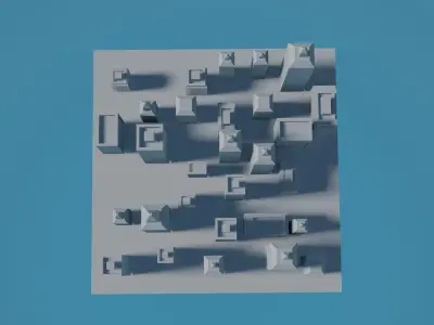 Skyline Nexus Urbana 3D model