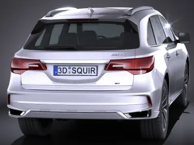 Acura MDX 2017 3D model