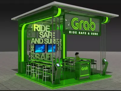 Booth Exhibition Music Package  3D model