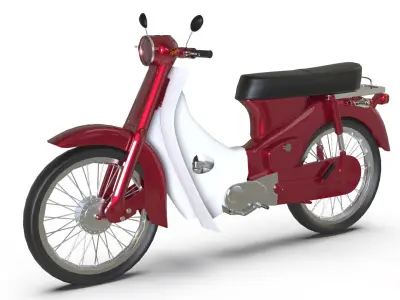 Honda-50  3D model