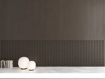 Decorative wall panel set 78 3D model