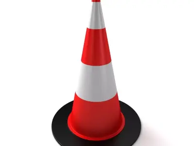 traffic cone 3 3D model