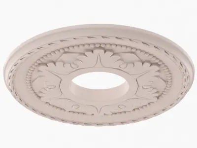 Classic Ceiling Medallion 05 3D model