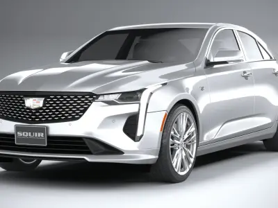 Cadillac CT4 CG 2020 3D model