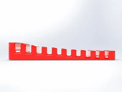 Combination Wrench Set 3D print model