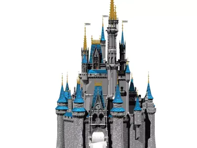 Cinderella Castle 3D model