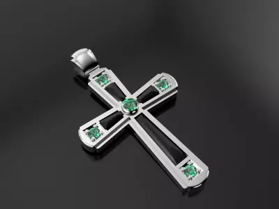 Apostolic Cross 3D print model