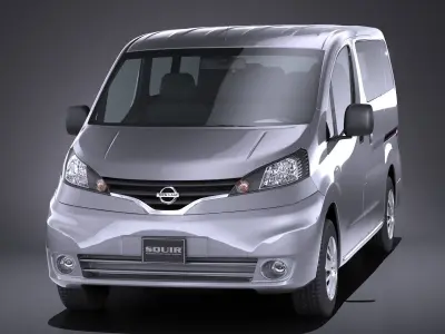 Nissan NV200 2010-2018 3D model