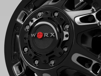 WORX BEAST CAR RIM  3D model
