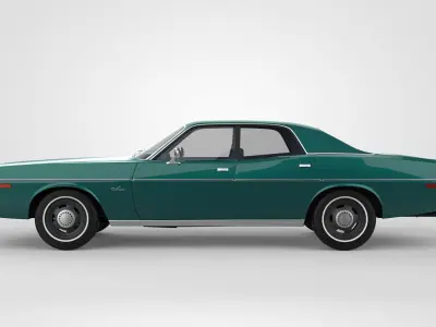 Dodge Monaco 1978 3D model