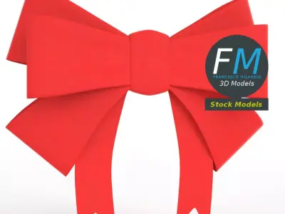 Bow 2 paper 3D model