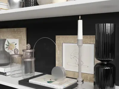 decoration  set  010 3D model