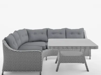 Collection-3 of Sofa Set 3D Models - 5 Models
