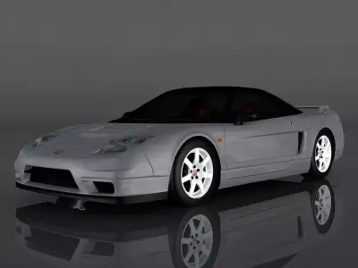 Honda NSX-R Low-poly 3D model