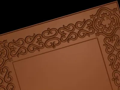 Square Frame 3D print model