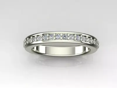 Band Ring 3D print model