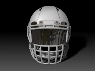 Oakley Visor and Facemask II for NFL Riddell  Speed helmet 3D print model