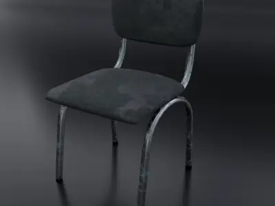 Low Poly chair Low-poly 3D model