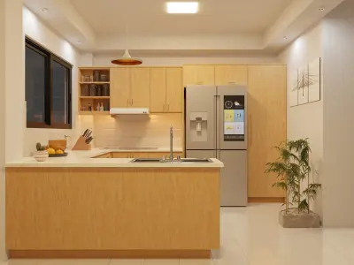 KITCHEN modern design philippines 3D model