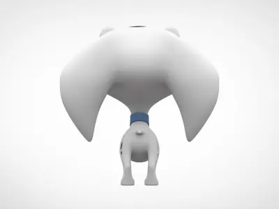 Cadpig  Low-poly 3D model