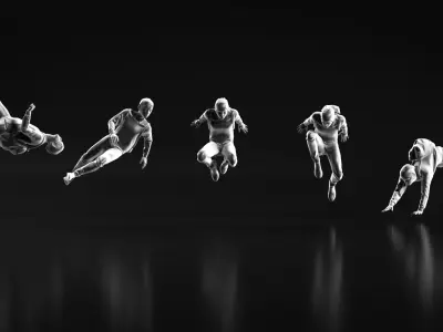 Parkour Boy 3D print model