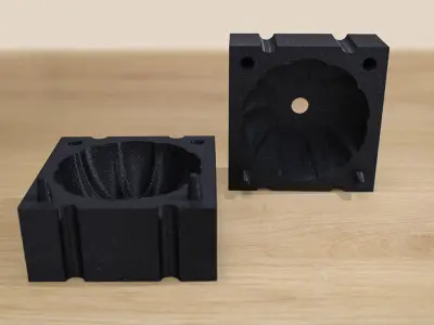 PUMPKIN CANDLE MOLD 3D print model