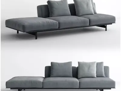 Lema Yard Sofa Unit 13 3D model