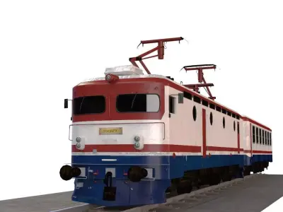 Train 3D model