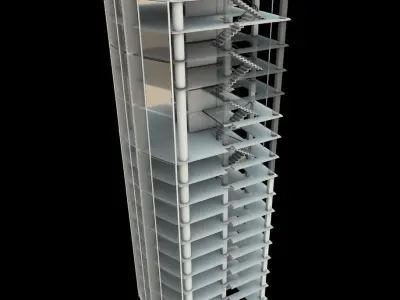 Building tall Free 3D model