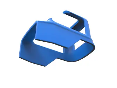 Shell of Vintage Supermodified stock car Version 3 Scale 1 to 25 3D print model