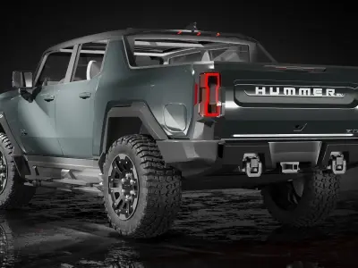 GMC Hummer EV 2024 3d model 3D model