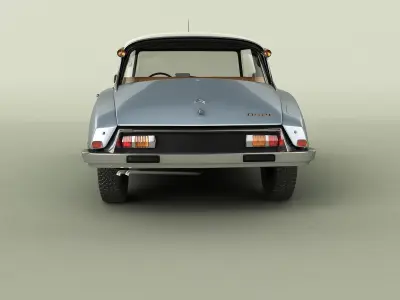 Citroen DS21 1965 3D model