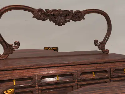 Dining Room Set 2 3D model