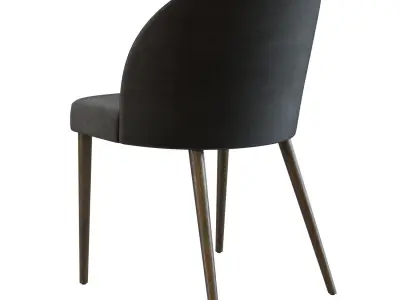 Camille Dining Chair - Crate and Barrel  3D model